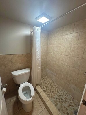 Towels, soap, toilet paper