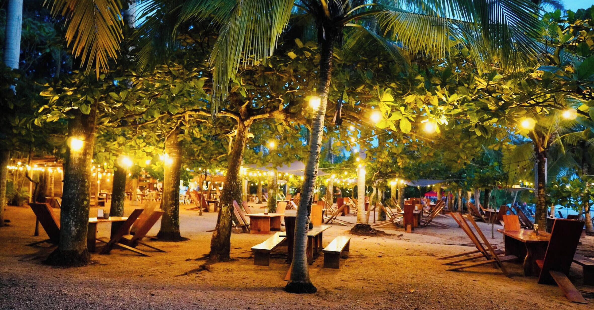 Opções para refeição ao ar livre