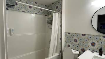 Towels, soap, toilet paper