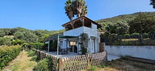 Duo of Mini-villas, cosy cottages with sea view