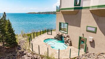 Indoor pool, a heated pool