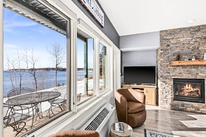 Interior - Whispering Pines Lake Views | 1BR King Suite (Two Harbors)