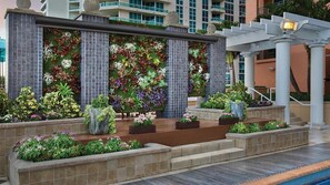 Enceinte de l’hébergement