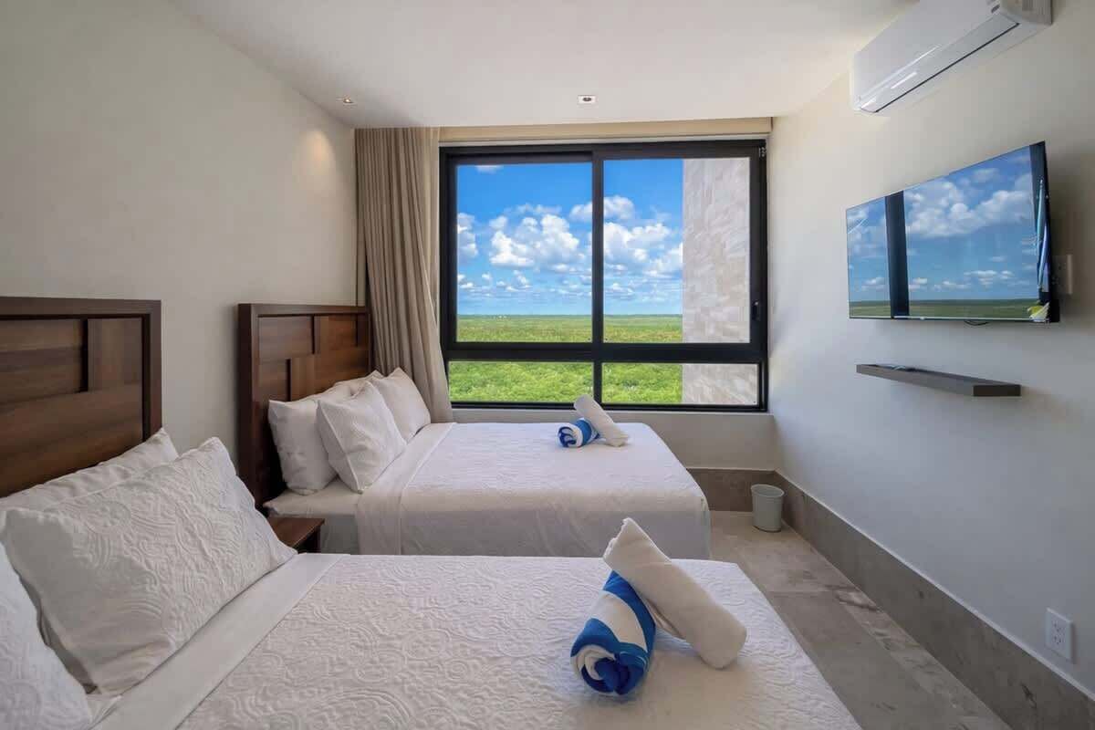 Ocean-view 2br Penthouse - Puerto Morelos Beach - Puerto Morelos