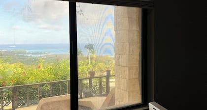 Cozy 1-bedroom studio on Capitol Hill Saipan with Ocean View, AC, Wifi