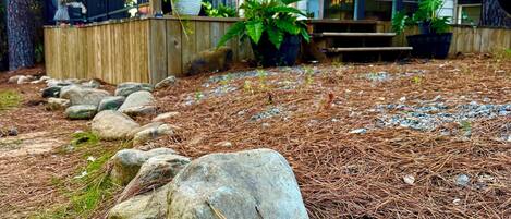 Enceinte de l’hébergement