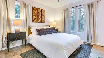 3 chambres, fer et planche Ă repasser, accĂšs Internet, draps fournis