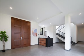 Sitteområde i lobbyen