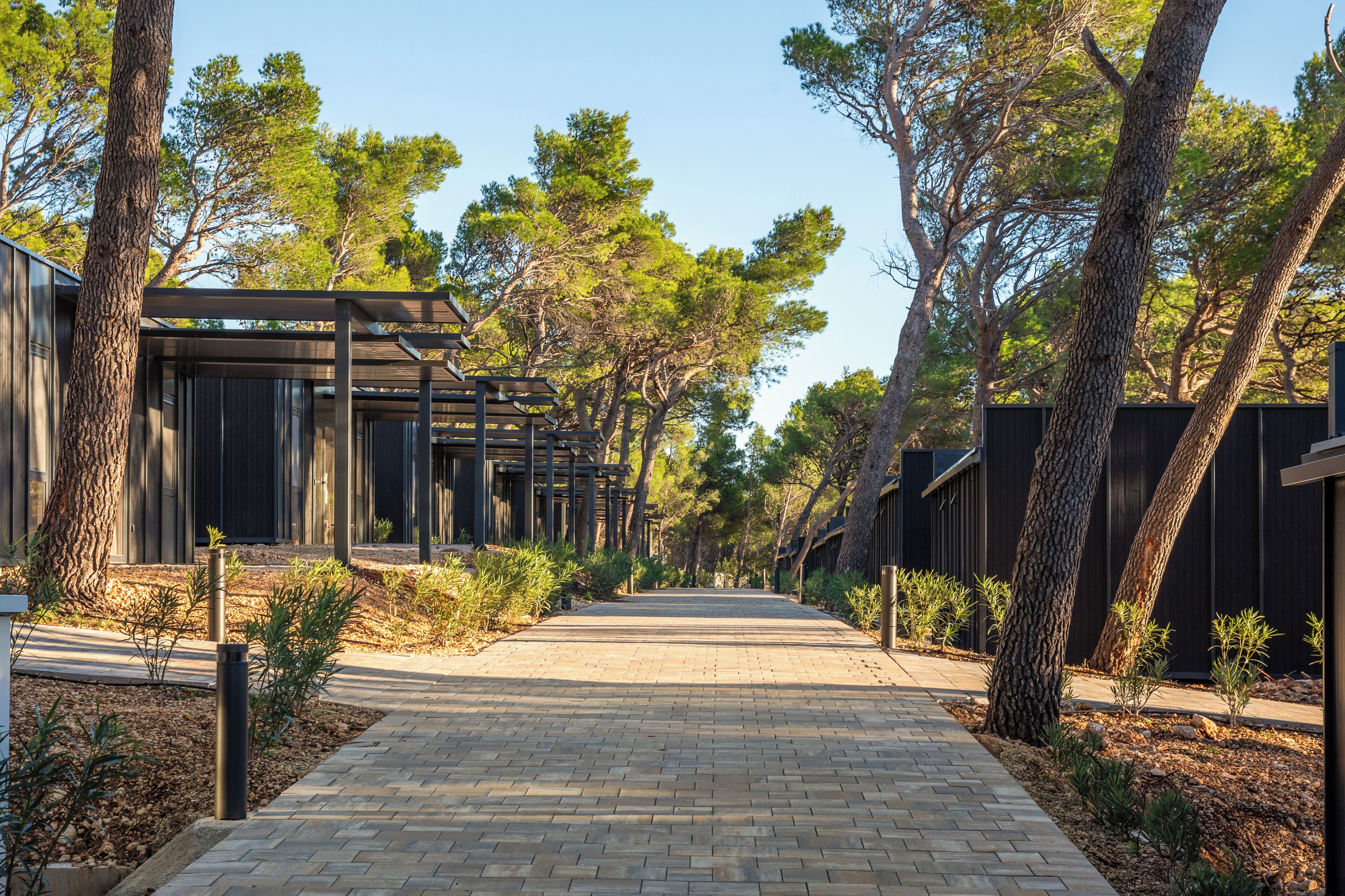 Uitzicht vanuit accommodatie