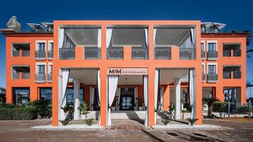 Blick von der Unterkunft