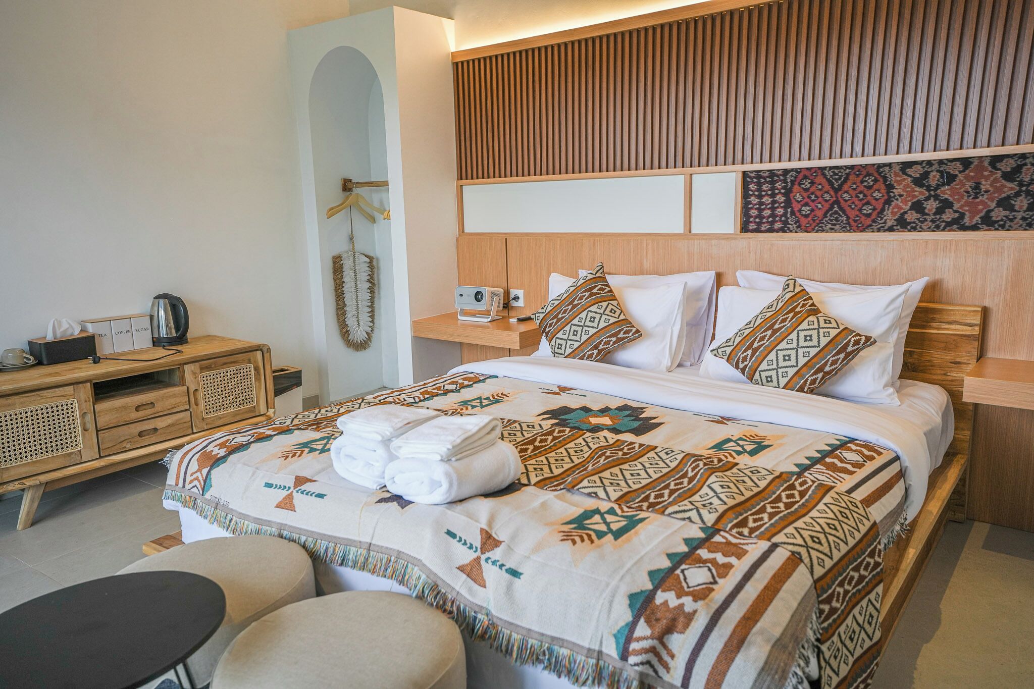 Standard Cottage | Desk, free WiFi, bed sheets