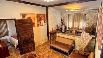 Family Villa, Balcony, Garden View | Living area | Printers