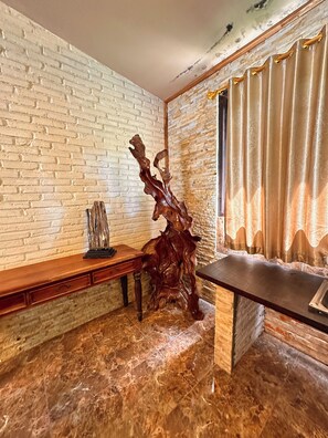 Family Villa, Balcony, Garden View | Living area | Printers