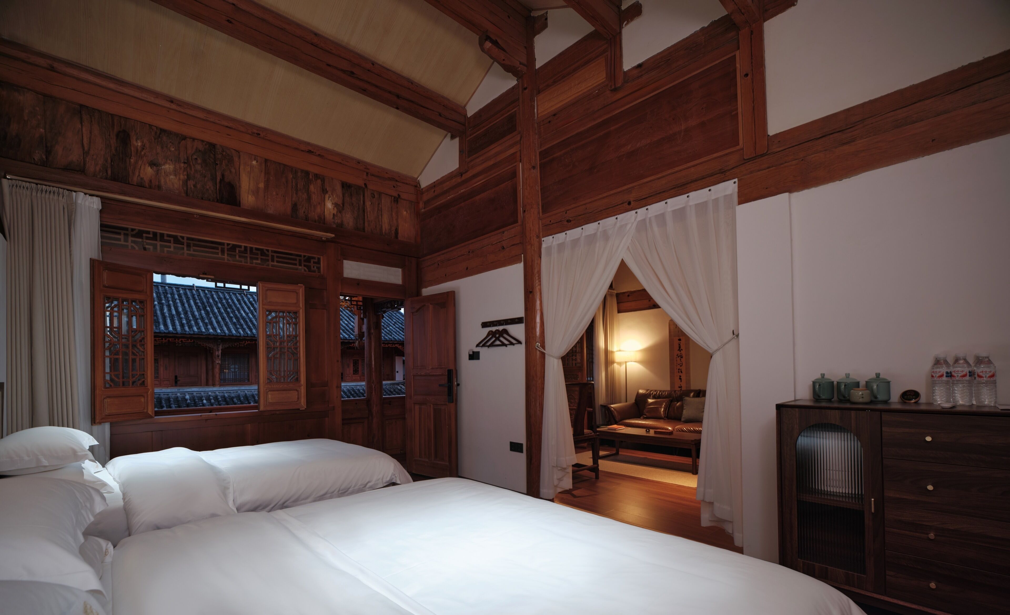 ห้องลักซ์ชัวรี่สวีท, วิวสวนหย่อม | ห้องพักตกแต่งอย่างมีเอกลักษณ์, ตกแต่งพิเศษโดยเฉพาะ, Wi-Fi ฟรี