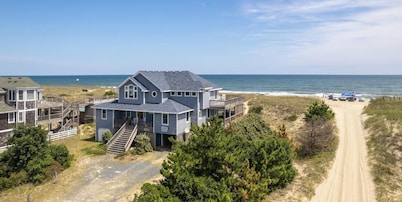 Ocean front oasis full remodel hot tub heated pool Wild horses 8 bed 8 bath