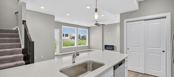 New, spacious, 3 bedroom 2.5 bath townhome in a peaceful Urbandale, IA!