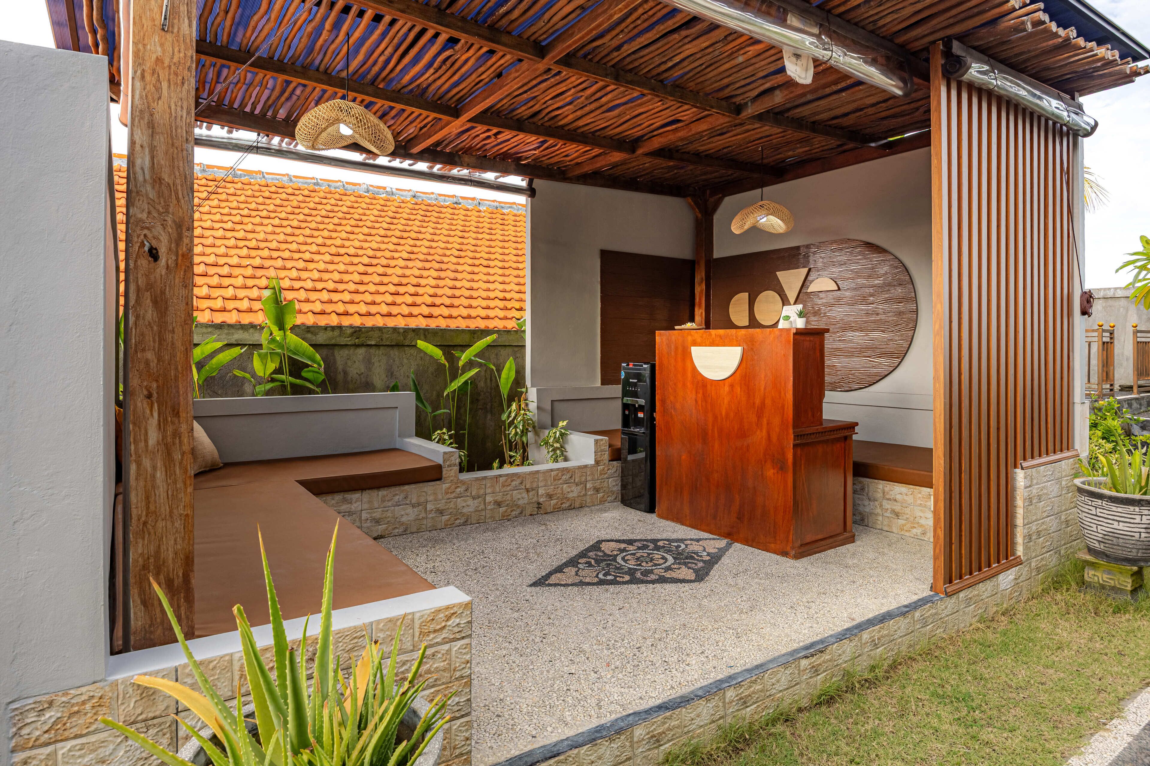 Sala de estar en el lobby