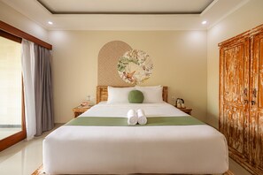 Deluxe Room | Free WiFi, bed sheets - Cove Cubang Homestay (Kutuh)