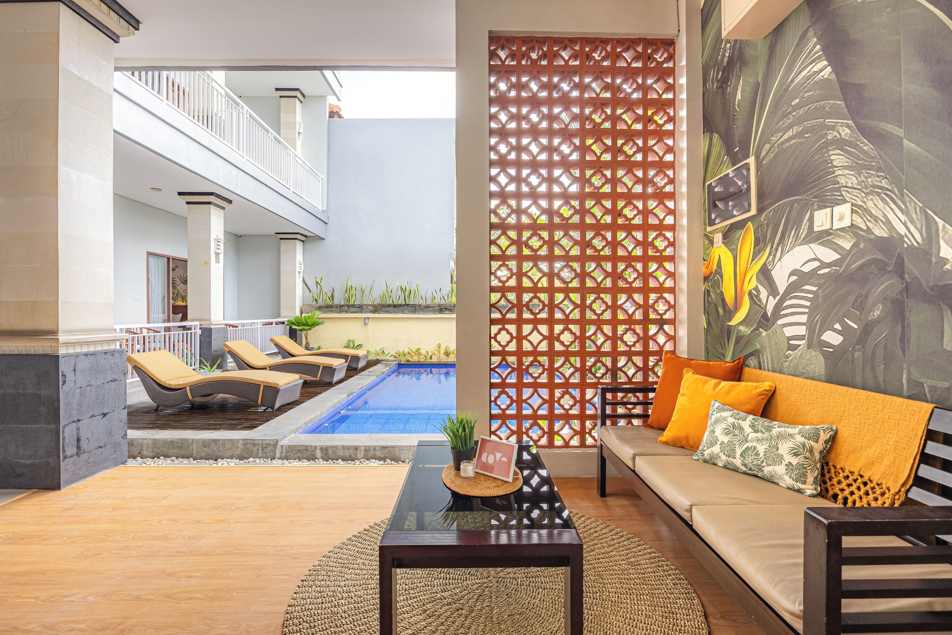 Sitzecke in der Lobby