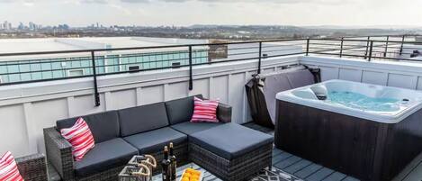 Bain à remous extérieur