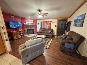 Älytelevisio, takka