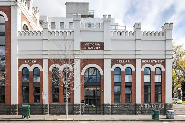 Fassade der Unterkunft