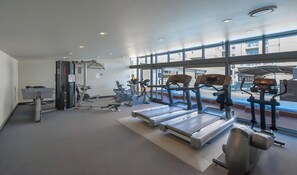 Fitness facility - Mega Style Apartments Tribeca (East Melbourne)