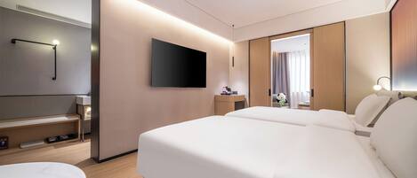 Habitación ejecutiva con 2 camas individuales | Vista desde la habitación