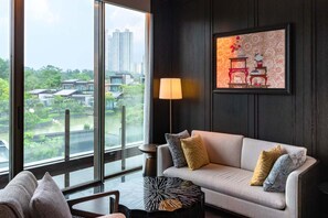 Luxury Villa, 2 Bedrooms, Private Pool, Garden View | Living area