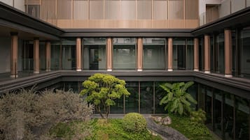 Free minibar, in-room safe, desk, laptop workspace