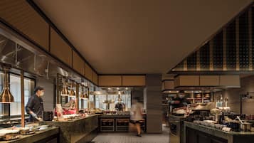 Daily buffet breakfast for a fee