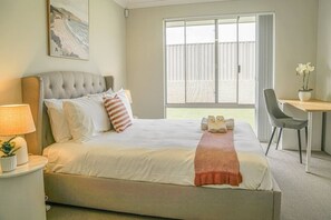 Iron/ironing board, travel cot, WiFi, bed sheets