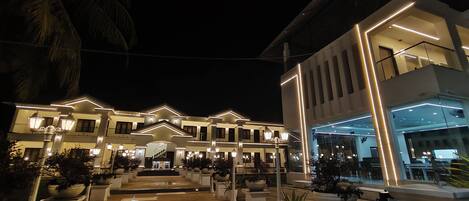 Fassade der Unterkunft