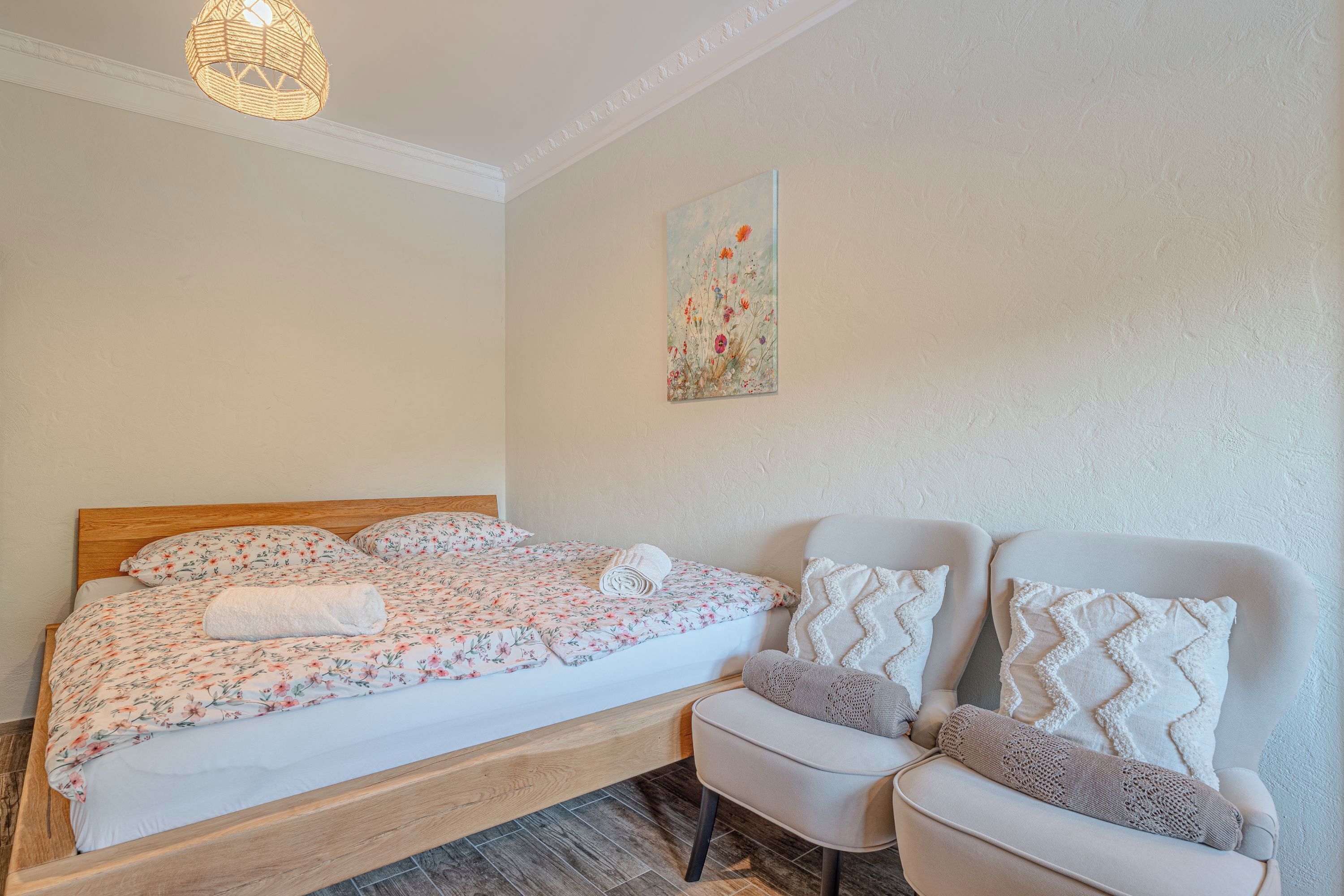 Studio familial (Vila Trate Studio S Pogledom) | Système d’insonorisation, accès au Wi-Fi (inclus), literie fournie