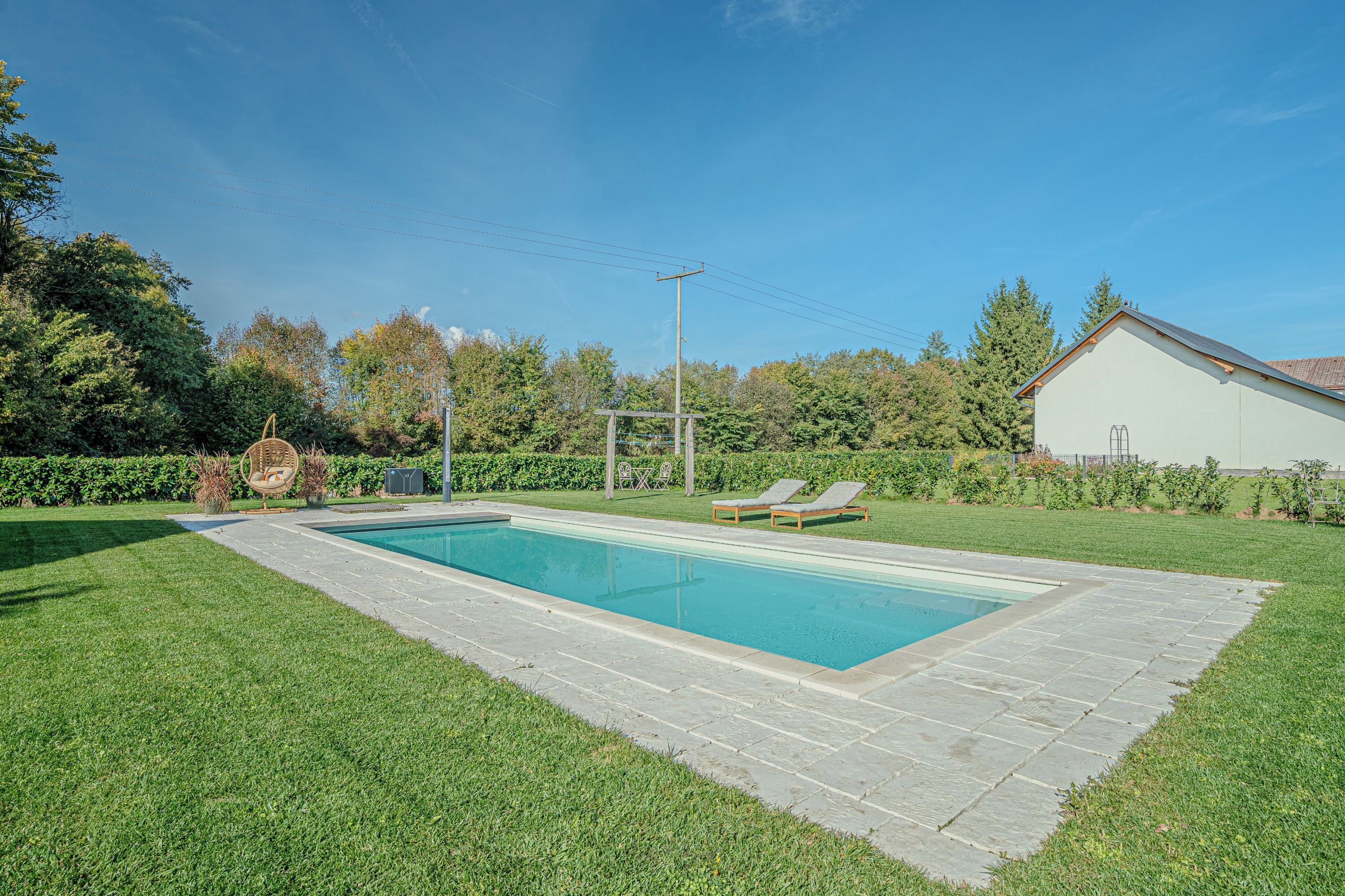 Seasonal outdoor pool