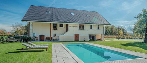 Seasonal outdoor pool