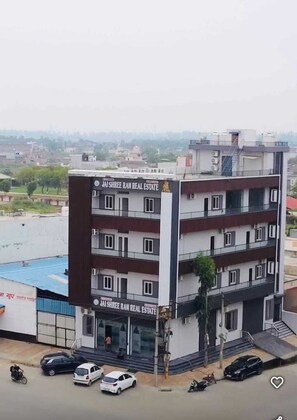 Fassade der Unterkunft