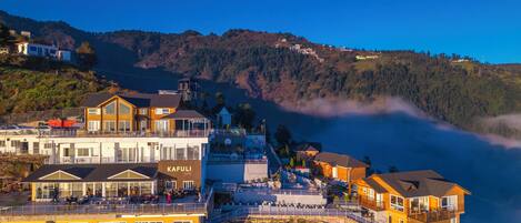 Voorkant van accommodatie