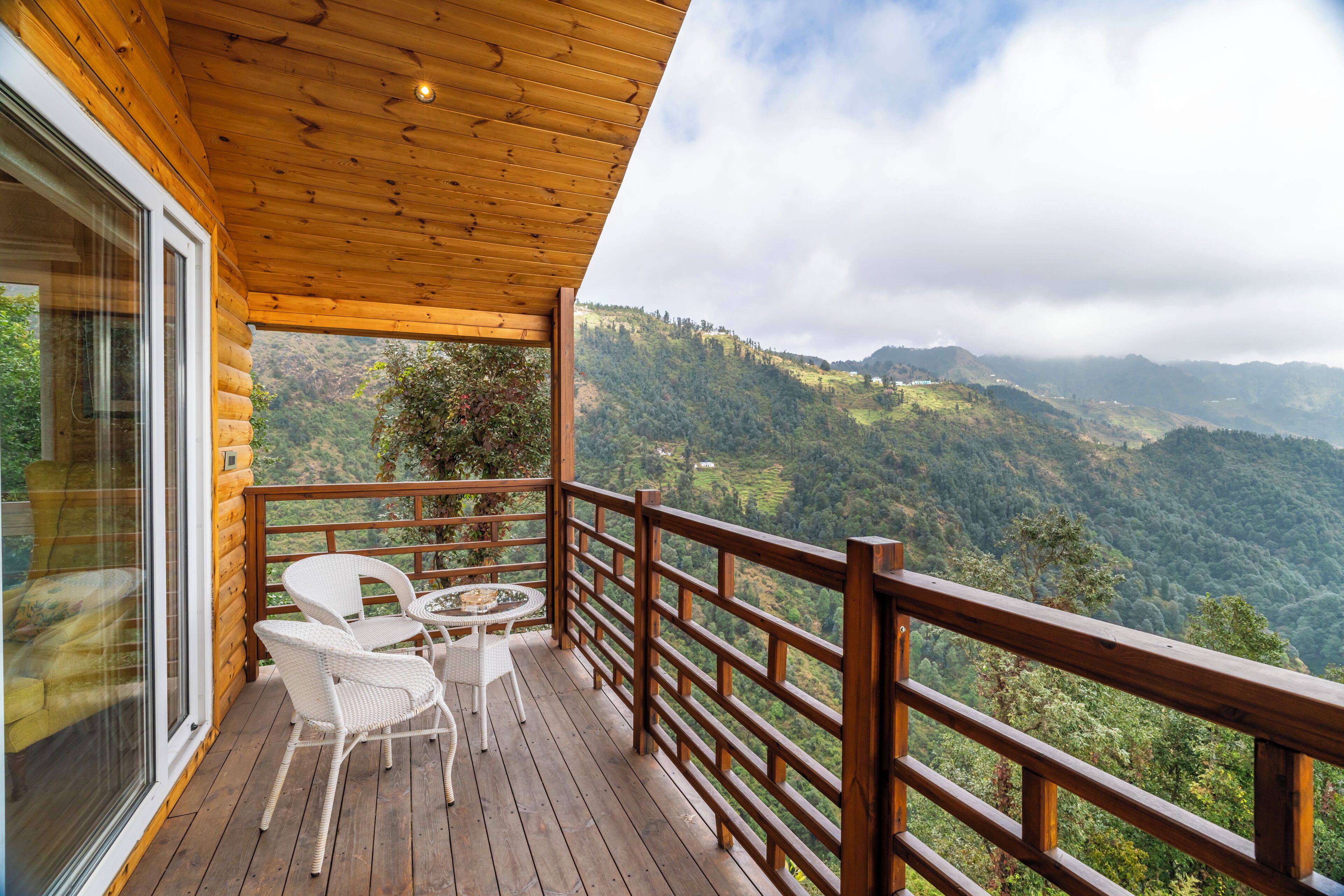 Chalet, Balcony, Mountain View | Balcony