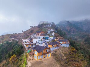 Front of property - evening/night - Soul Storries (Mussoorie)