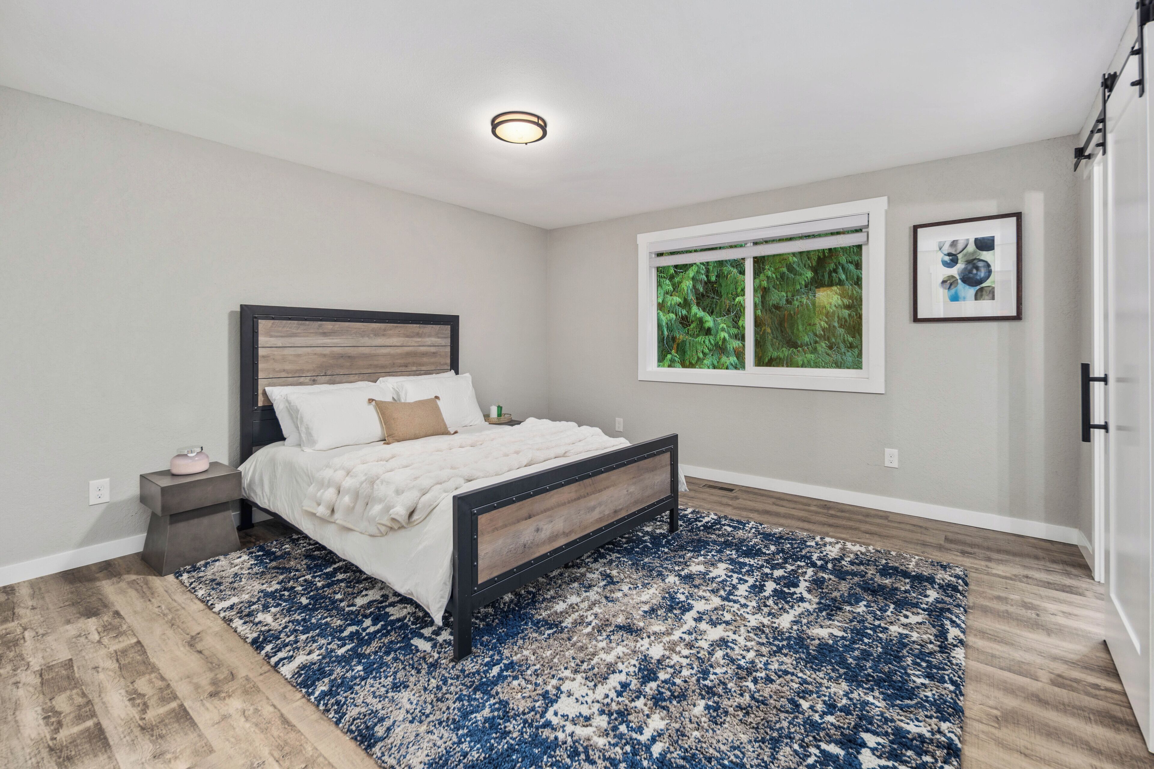 4 makuuhuonetta, silitysrauta/-lauta, Wi-Fi, vuodevaatteet