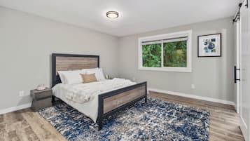 4 makuuhuonetta, silitysrauta/-lauta, Wi-Fi, vuodevaatteet