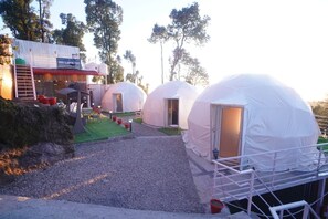 Tienda de campaña de lujo