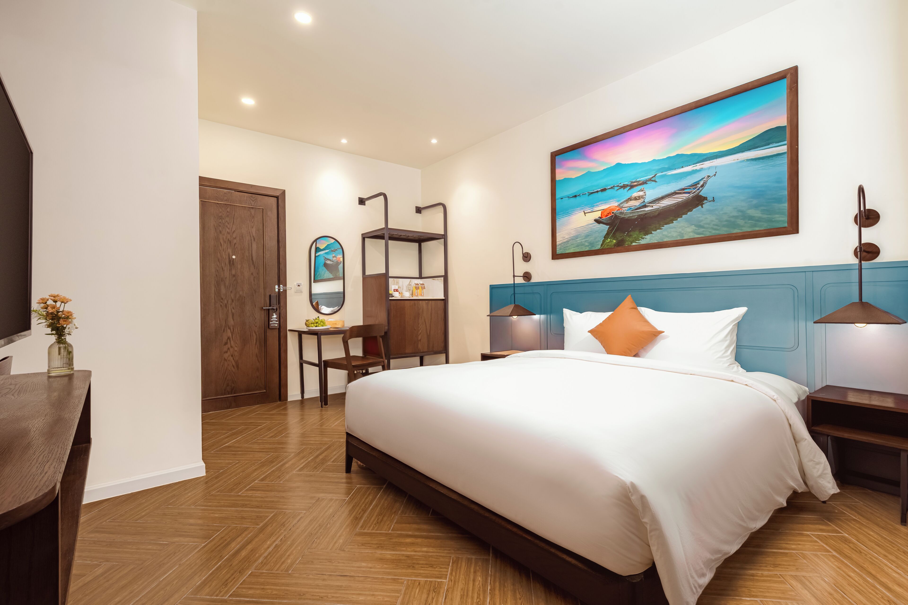 遮光窗帘、隔音、熨斗/熨板、免费 WiFi