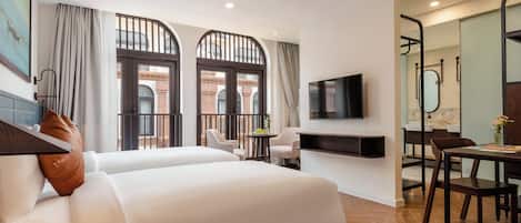 Deluxe Double or Twin Room | Premium bedding, Select Comfort beds, blackout drapes, soundproofing