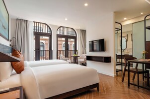 Deluxe Double or Twin Room | Premium bedding, Select Comfort beds, blackout drapes, soundproofing