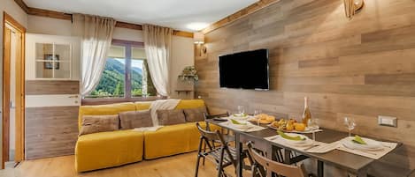 Familienapartment, Mehrere Schlafzimmer (Abeti Mountain View) | Innenbereich