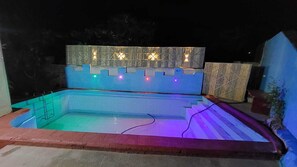 Alberca al aire libre por temporada 