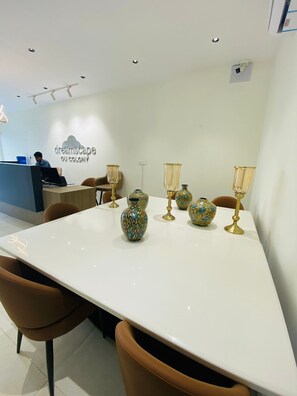 บริเวณนั่งเล่นที่ล็อบบี้