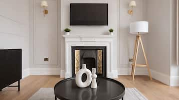 Apartamento | Área de estar | TV de tela plana